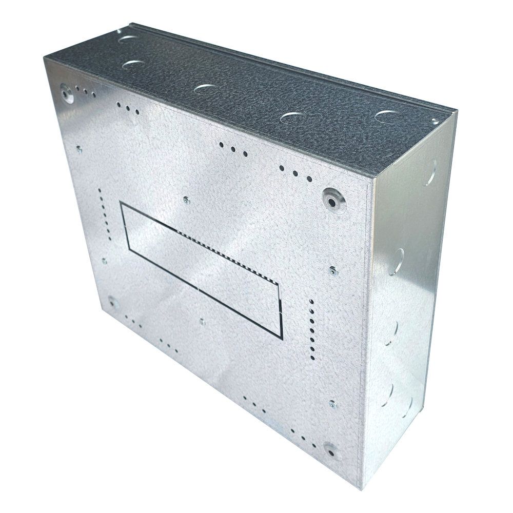 DIN Rail Adaptable Multi-Purpose Galvanized Steel Box 360x320x110