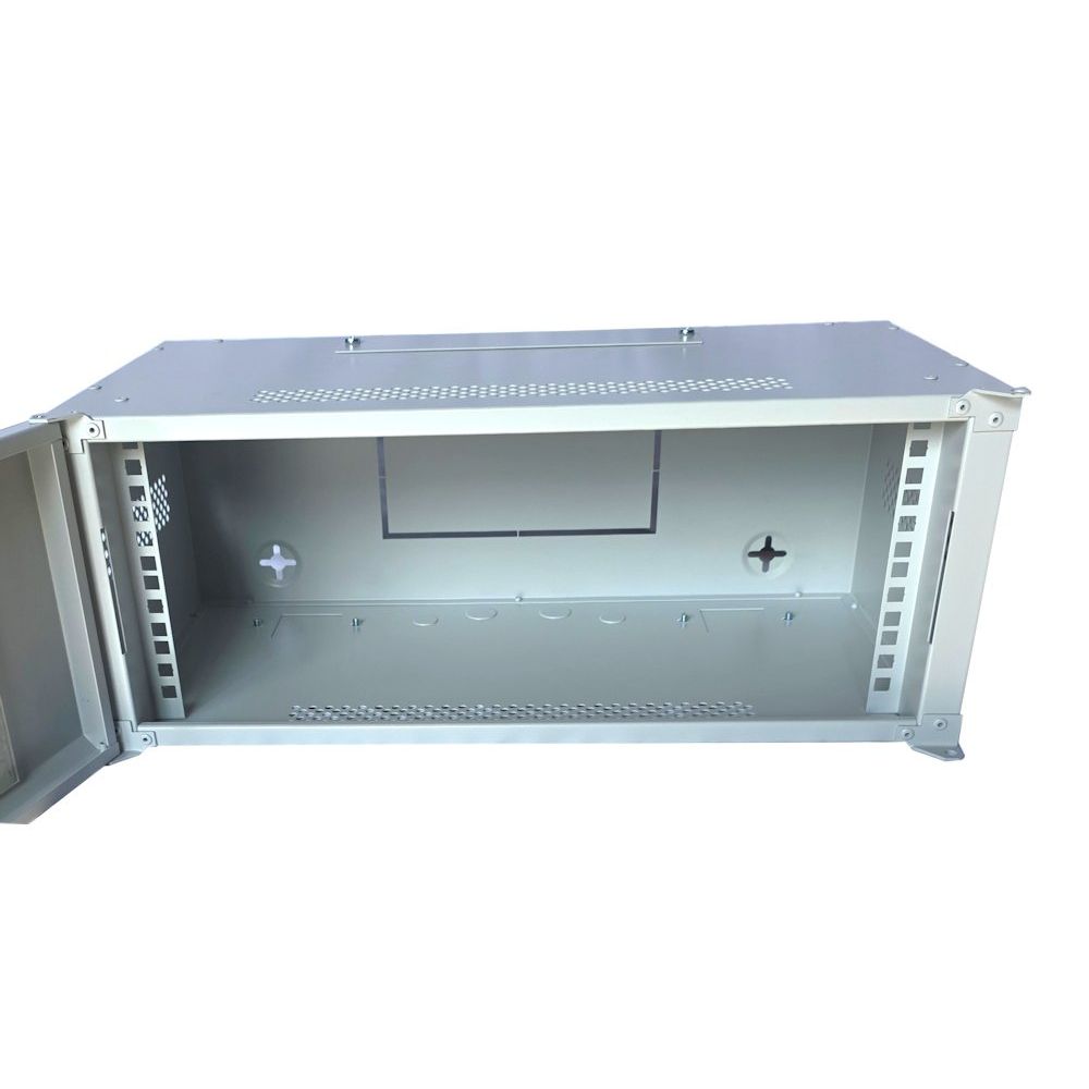 4U 19 inch Data Cabinet Rack / Patching Network Cabinet 300mm Deep Grey