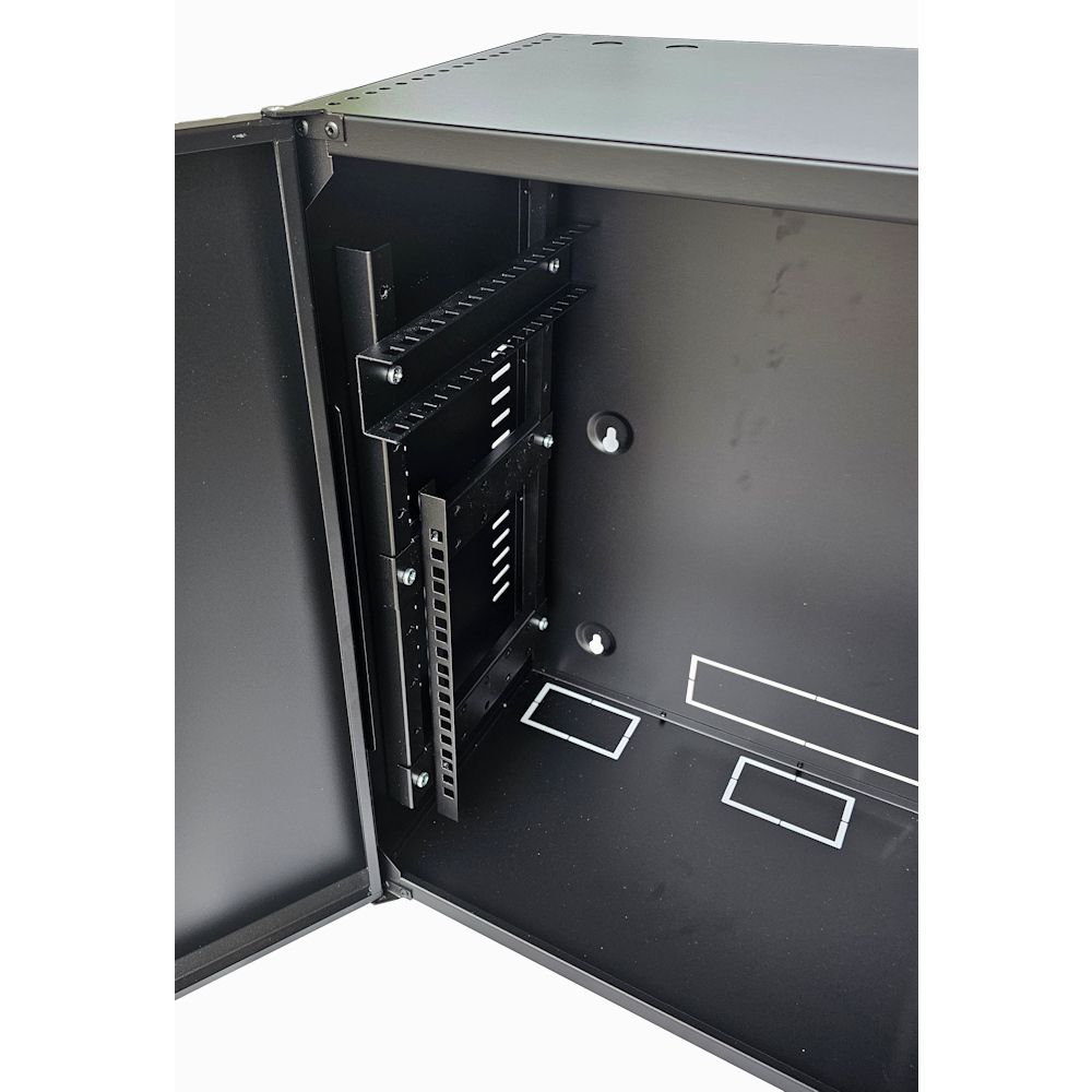 6U 19" Low Profile Vertical Mount - Wall Mount Network / Server  Cabinet 600 Style