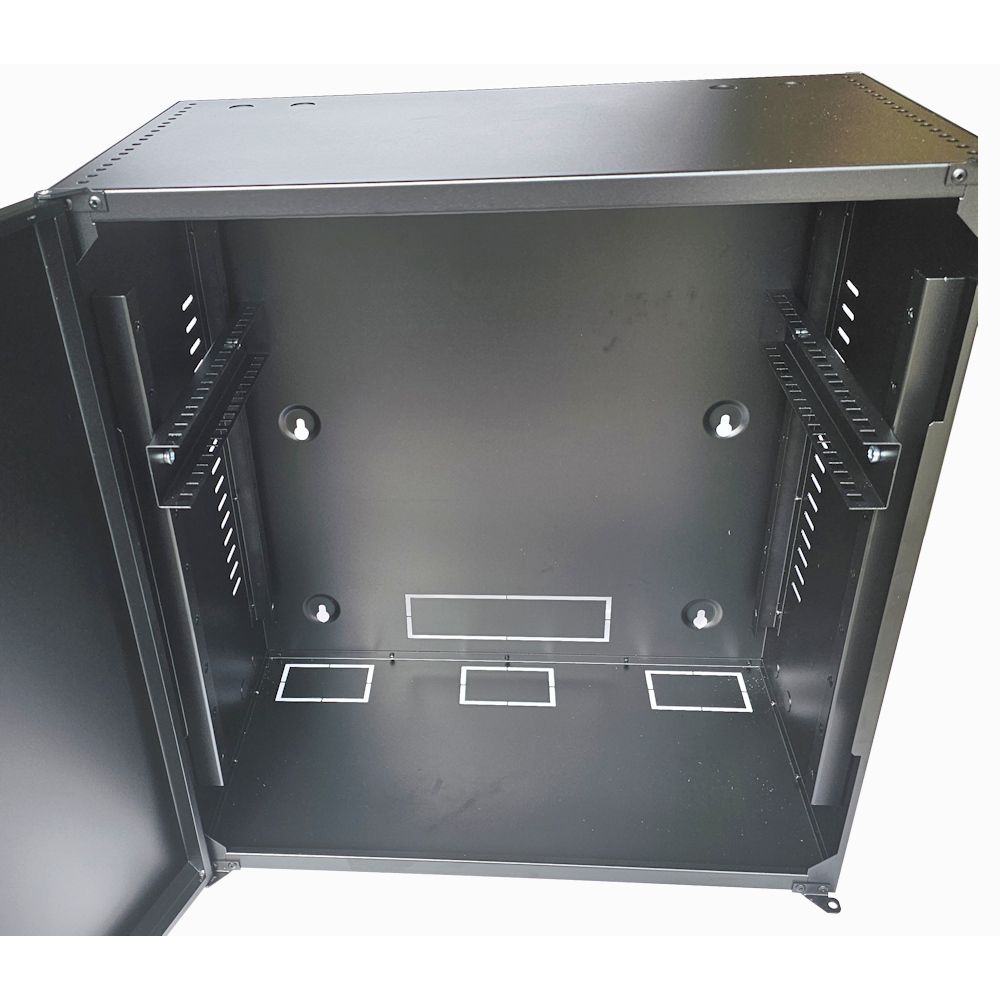 6U 19" Low Profile Vertical Mount - Wall Mount Network / Server  Cabinet 600 Style