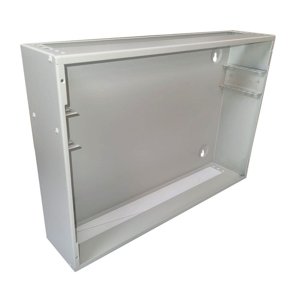 2U 19 inch Vertical Wall Mount Network Enclosure-Cabinet, Grey
