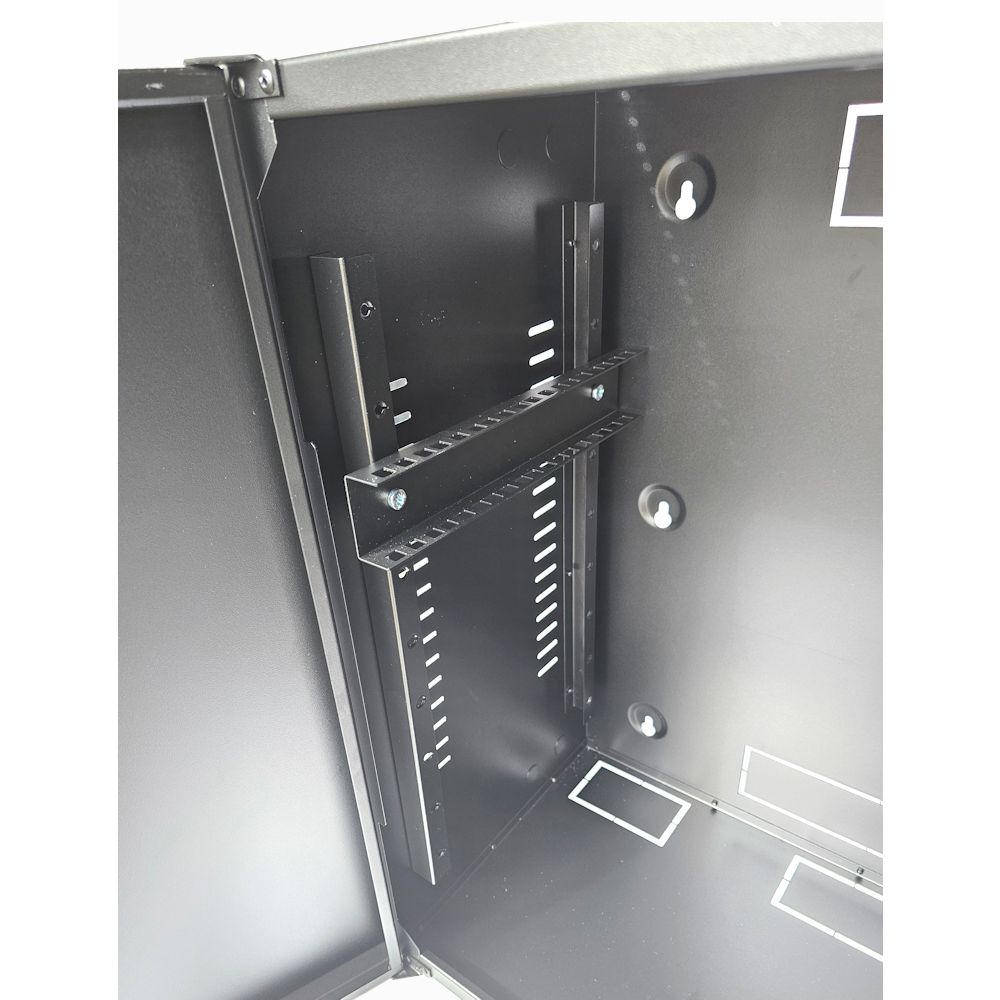 6U 19" Low Profile Vertical Mount - Wall Mount Network / Server  Cabinet 600 Style