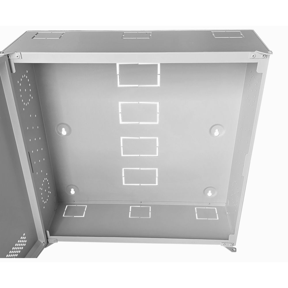 3U 19" Low Profile Vertical Mount - Wall Mount Network / Server Cabinet - 500 Style  - Grey