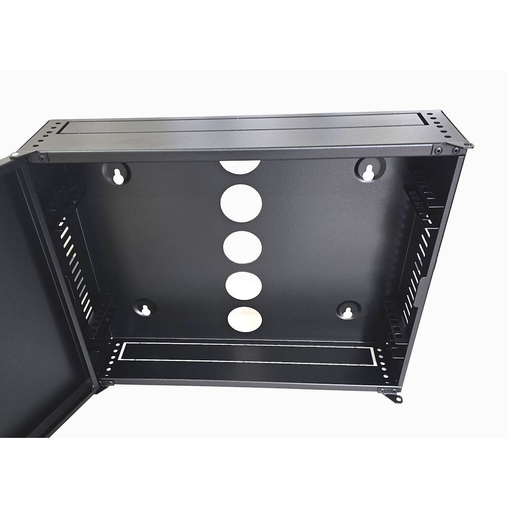 2U 19" Low Profile Vertical Mount - Wall Mount Network / Server Cabinet 400mm Deep
