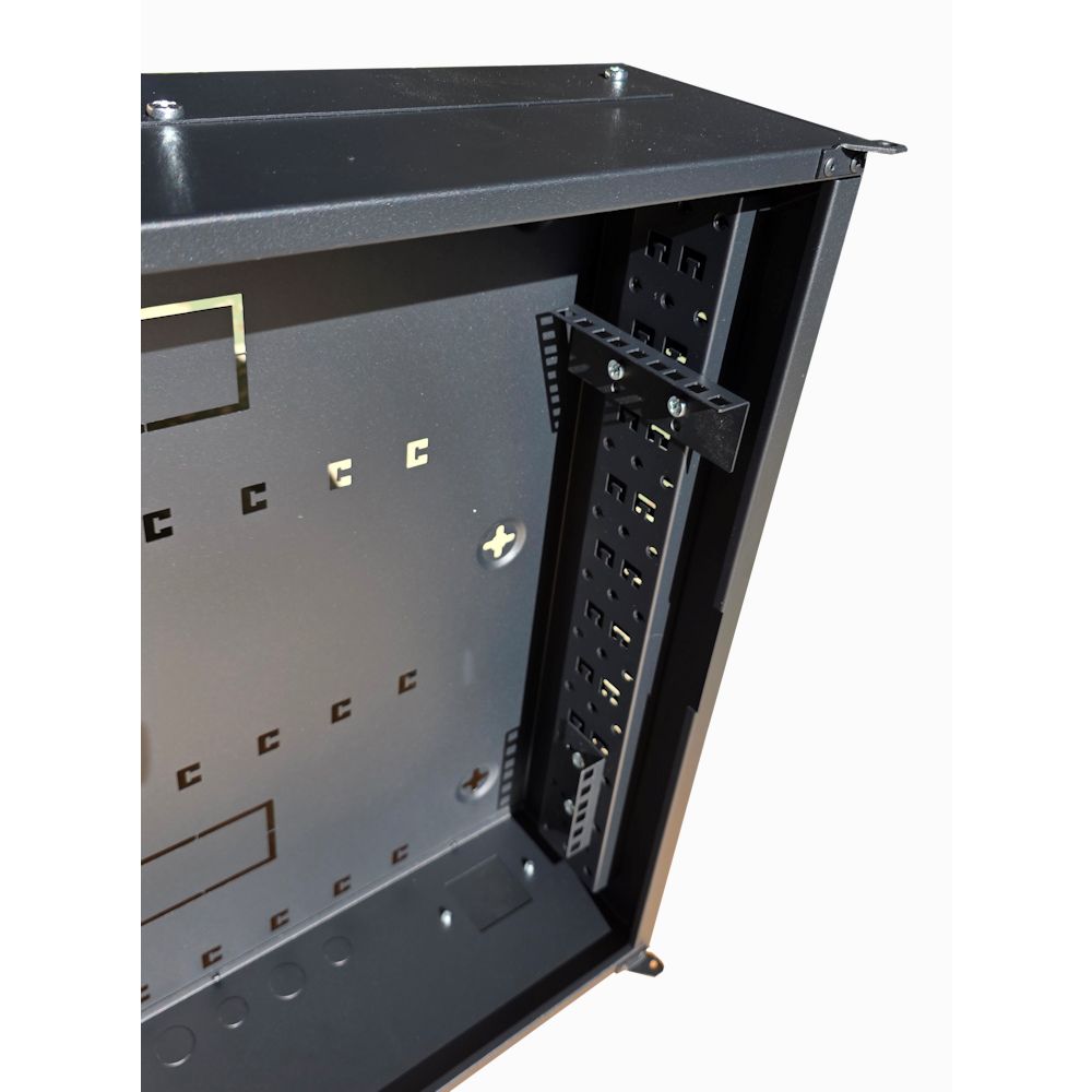 3U 19" Adjustable Low Profile Vertical Mount - Wall Mount Network / Server Cabinet - 600mm Deep