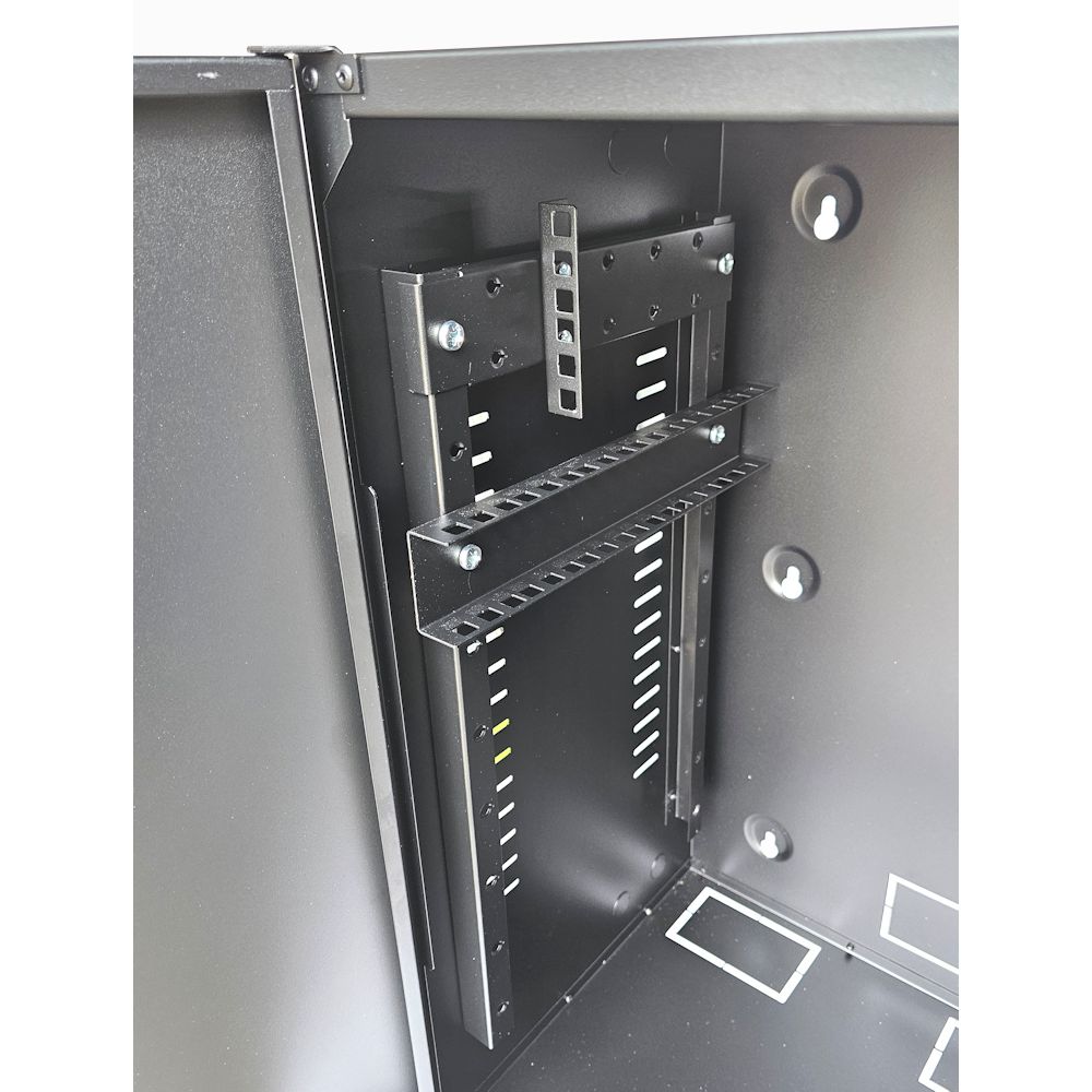 6U 19" Low Profile Vertical Mount - Wall Mount Network / Server  Cabinet 600 Style