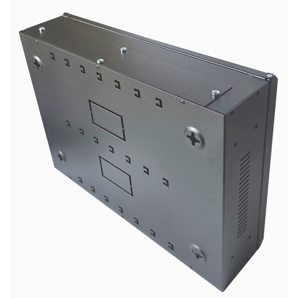2U 19" Low Profile Vertical Mount - Wall Mount Network / Server Cabinet 400mm Deep