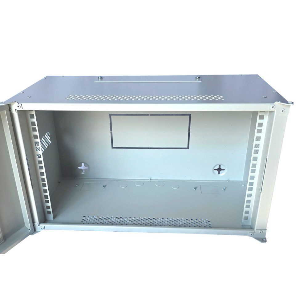 6U 19 inch Data Cabinet Rack / Patching Network Cabinet 300mm Deep Grey