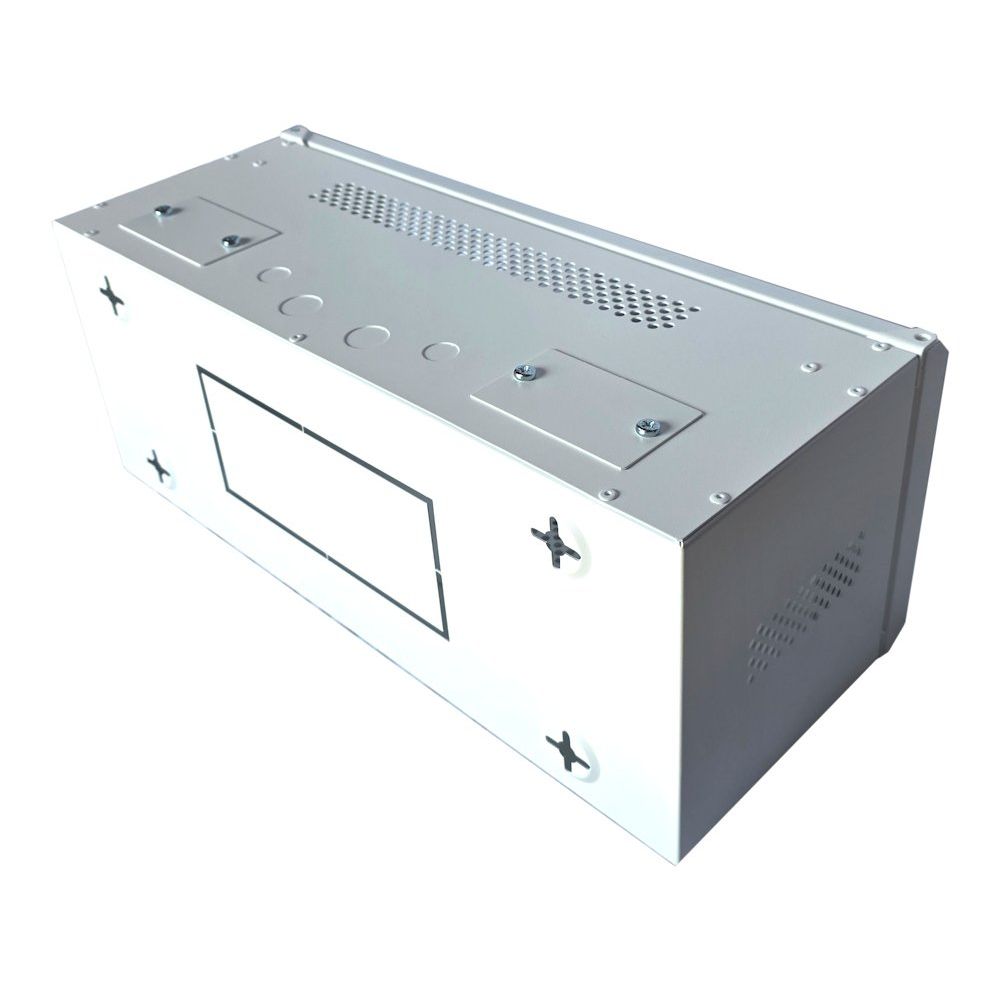 4U 19 inch Data Cabinet Rack / Patching Network Cabinet 225mm Deep Grey