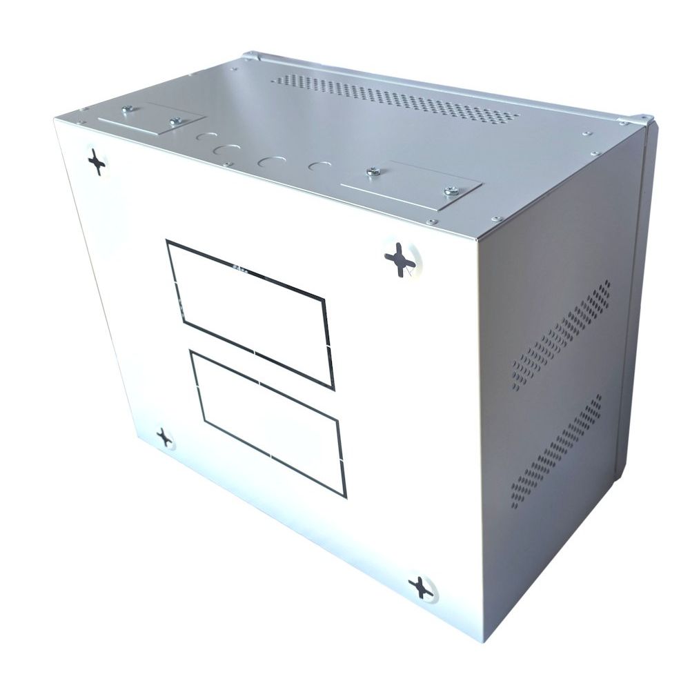 9U 19 inch Data Cabinet Rack / Patching Network Cabinet 300mm Deep Grey